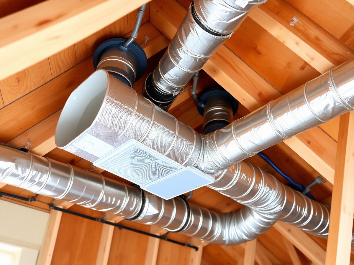Installation de ventilation double flux